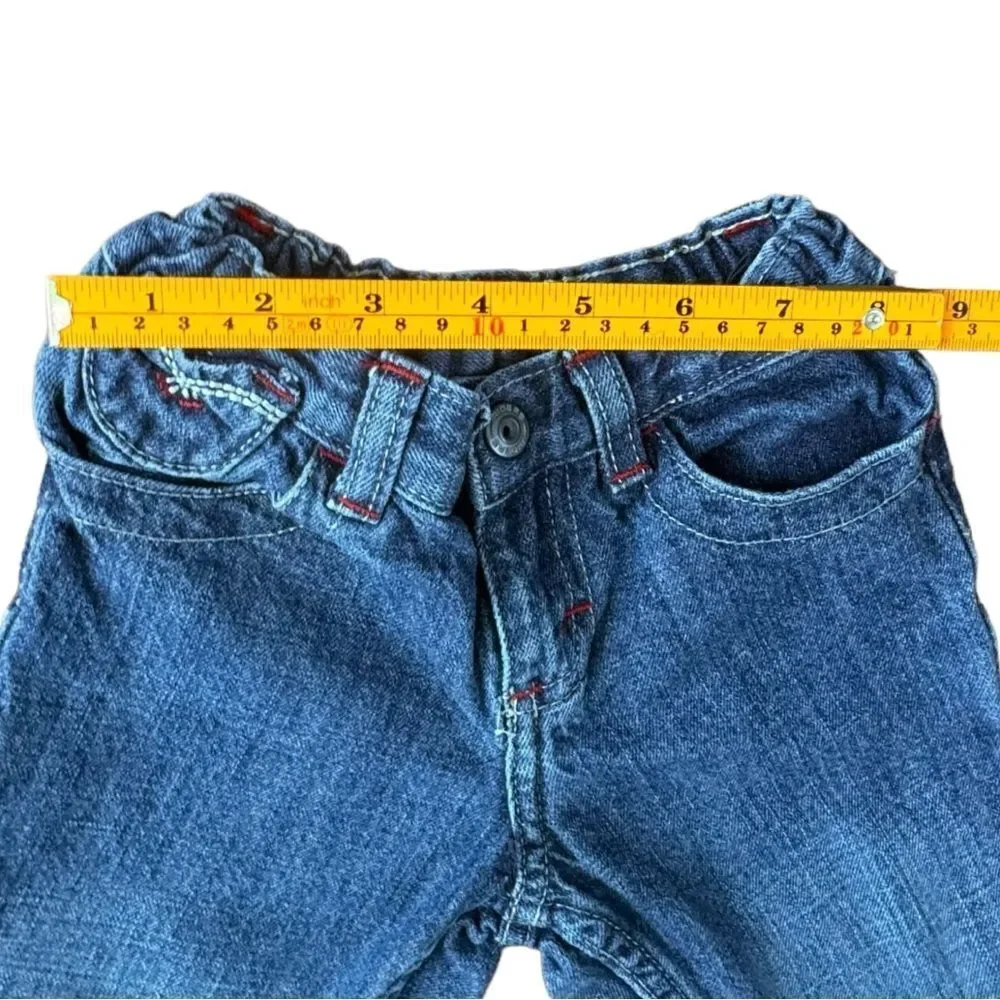 Riders Girls Toddler Kids Embroidered Detail Denim Blue Jeans. 3. 3T.